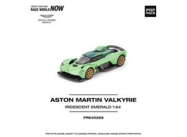 PRE-ORD3R Pop Race Modeliukas 1/64 Aston Martin Valkyrie, Iridescent emerald