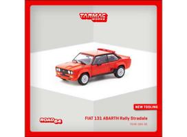 PRE-ORD3R Tarmac Modeliukas 1/64 Fiat 131 Abarth Rally Stradale, red