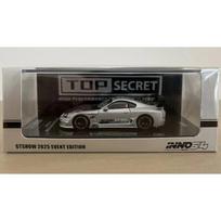 INNO64 Modeliukas 1/64 Toyota Supra (A80) GT300 *Top Secret* GTShow 2025 Event Edition, silver (yra Sandėlyje)