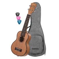 Soprano ukulelė kairiarankiams Cascha Mahogany HH 2026L