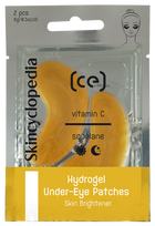 SKINCYCLOPEDIA su vitaminu C, niacinamidu ir hialurono rūgštimi paakių pagalvėlės, 2 vnt.