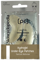SKINCYCLOPEDIA  su peptidais, kofeinu, hialurono rūgštimi  paakių pagalvėlės, 2 vnt.