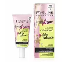 "Eveline Cosmetics Insta Skin Care Skin Balance Matinis ir detoksikuojantis veido kremas - detoksikuojantis kremas problemiškai odai, 50 ml