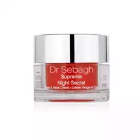 Dr Sebagh, Supreme Night Secret, Stangrinamasis, Naktinis, Kremas, Veidui ir kaklui, 50 ml