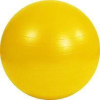 Nesprogstantis mankštos kamuolys su pompa, 45 cm