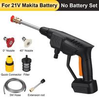 21V 10000mAh Belaidis Aukšto Slėgio Plovimo Įrenginys Purškimo Vandens Pistoletai Automobilių Plovimo Slėgio Vandens Antgalis Valymo Mašina  Akumuliatoriui Only machine