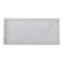 Iš marmuro dekoratyvinis padėklas 18x38 cm Majsa – Bloomingville