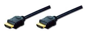 ASSMANN HDMI 2.0 Cable 2xHDMI Typ A plug HDMI High-Speed with ethernet 3m bulk 4K Ultra HD and 3D ARC CEC