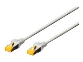 DIGITUS CAT 6A S-FTP patch cable Cu LSZH AWG 26/7 length 7m color grey
