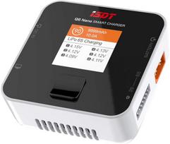 ISDT Q6 Nano išmanusis akumuliatoriaus įkroviklis/iškroviklis | 200W 8A 2-6S LiPo, Li-HV, Li-Ion, NiMH | LCD ekranas, efektyvus aušinimas balta