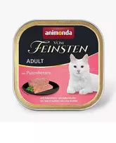 Animonda Vom Feinsten Adult konservai katėms su kalakutų širdelėmis, 100 g