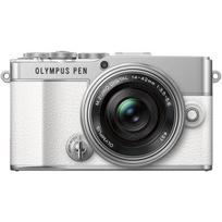 Skaitmeninis fotoaparatas Olympus PEN E-P7 + ED 14-42mm EZ PANCAKE (White)