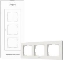 SMART SWITCH FRAME H2 (3-GANG)/WHITE FE-X02D-W AQARA FE-X02D-W | 6975833357666