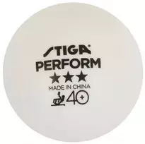 Stalo teniso kamuoliukas Stiga, 40 mm, 6 vnt.