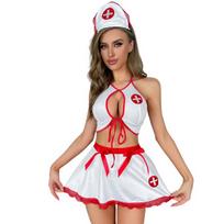 Trijų dalių apatinio trikotažo komplektas Sexy Nurse L