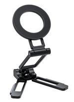 Leofoto PS-5 Magnetic Foldable Phone Stand - Black