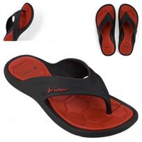 Vyriški Rider Cape baseinas šlepetės guminės paplūdimio sporto juoda raudona prekė 41 42 43 43 44 45 46 47