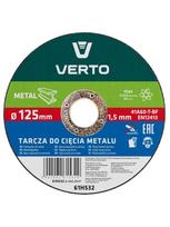 Metalinis pjovimo diskas VERTO 61H532, 125 x 1,5 x 22 mm