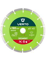Deimantinis pjovimo diskas VERTO 180 mm segmentinis