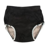 Suaugusiųjų Incontinentinės Kelnaitės Nuotėkiams Medvilninės Kvėpuojančios Daugkartinės Šlapimą Sugeriančios Kelnaitės L Black