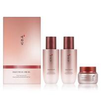 Yehwadam Heaven Grade Ginseng Anti-Aging Skincare Set – Firming & Hydrating Toner, Emulsion & Cream, Korean