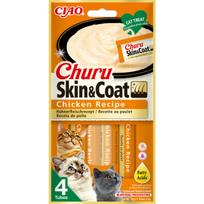 Churu Cat Skin & Coat Chicken skanėstai katėms su vištiena 12x56 g | EU672 | 14262365736724