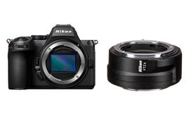 Skaitmeninis fotoaparatas Nikon Z5 II, (Z5II), (Z 5 II), (Z 5II) Body + Nikon FTZ II Mount Adapter