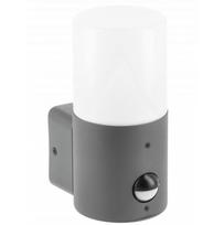 Sieninis lauko šviestuvas GTV CORTA-AU PIR, IP44, 1 x  E27, max 25W, su judesio davikliu