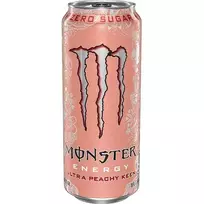 Energinis gėrimas MONSTER ULTRA PEACHY KEEN, su saldikliais, 500 ml