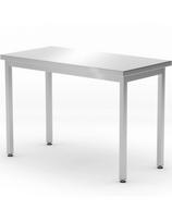 Centrinis plieninis stalviršio stalas Budget Line 1000 x 600 x 850 mm - Hendi 817070