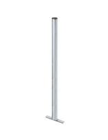 Cinkuoto plieno stulpas gatvės šiukšlių dėžei 60x1200mm
