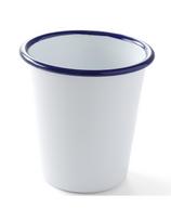 Baltas emaliuotas puodelis 400ml Hendi 621332