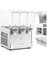 Dozatorius aušinamas sulčių gėrimų dozatorius trigubas 3 x 10 l 320 W