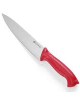 HACCP šefo peilis žaliai mėsai 385mm - raudonas - HENDI 842720