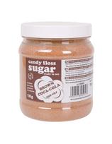Spalvotas cukrus cukraus vatai rudos kokakolos skonio 1kg