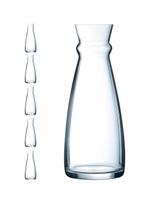 Stiklinis ąsotis vyno vandens gėrimams Arcoroc FLUID 1 l 6 vnt. rinkinys - Hendi L3965
