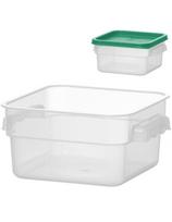 Maisto saugojimo indas su 1,9 l svarstykle 190 x 190 x 95 mm - Hendi 870907
