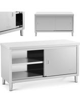 Centrinis stalviršis su stumdomų durų spintele 150 x 60 x 85 cm