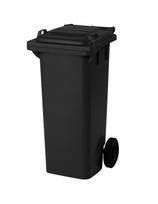 Konteinerių šiukšliadėžė EUROPLAST 80L juoda