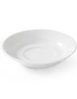 Kavos puodelio lėkštė OPTIMA balto porceliano sk. 90mm rinkinys 12vnt - Hendi 770917