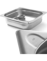 Kitchen Line GN 2/3 plieninis konteineris, aukštis 100 mm - Hendi 806234