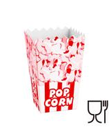 PopCorn kartoninė dėžutė 7x14,5x9cm MEDIUM 0,75L 100vnt.