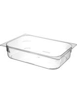 Ledų indelis iš polikarbonato 360x250x80mm - skaidrus 5L - HENDI 807057