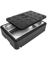 Thermobox Thermos Box terminė talpykla su dangteliu maisto vaistams 600x400x166mm 23L GN1/1 Arpack