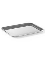 Pristatymo padėklas nerūdijančio plieno dekoravimo plokštė 205x155mm - Hendi 400203