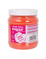 Spalvotas cukrus cukraus vatai rausvas natūralaus cukraus vatos skonio 1kg