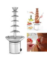 Fondue šokoladinis fontanas 6 lygių plienas 300 W - Hendi 274163