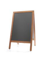 Atskirai stovinti reklaminė informacinė lenta MENIU restoranams 700x1200mm - Hendi 664018