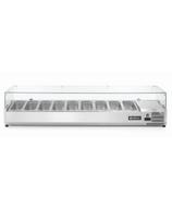 Prailginimas su šaldoma vitrina 9 x GN 1/3 plotis 200cm - Hendi 232996