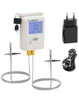 Termo-higrometro temperatūros ir drėgmės registratorius LCD USB Wi-Fi diapazonas 0-100% -50-350C